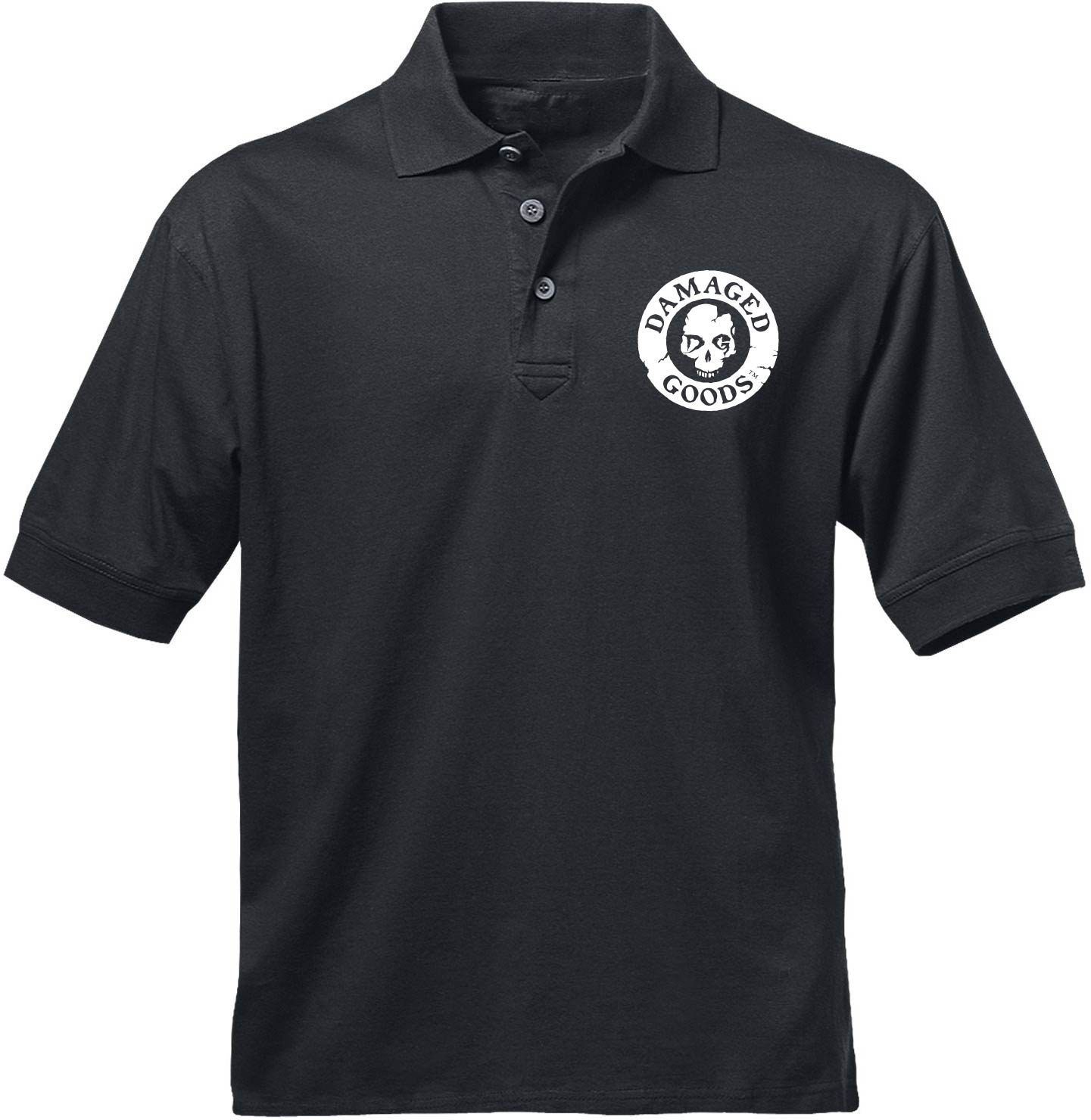 mens black work polo shirts